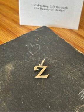 New James Avery script initial Z 
Sterling